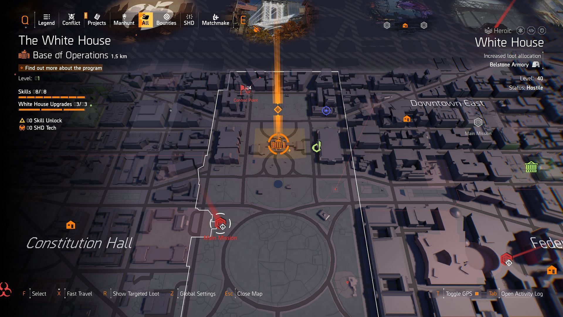 White House in DC of The Division 2 (Image via Ubisoft)